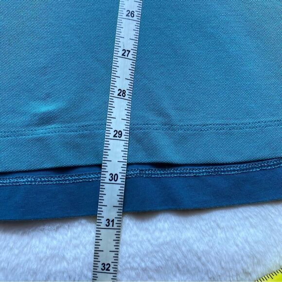 Lululemon Mens Crew Neck Long Sleeve Green Tone One Pocket Shirt - Picture 7 of 8